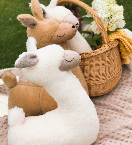 Soft Toy-Pillow Alpaca - Cream