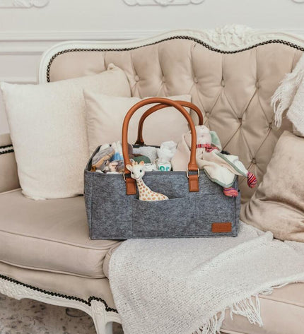 Storage Basket / Diaper Caddy Organizer