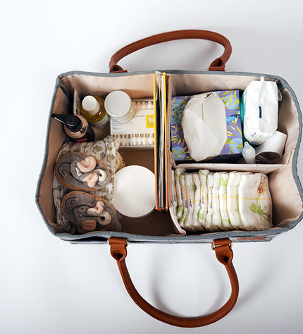 Storage Basket / Diaper Caddy Organizer