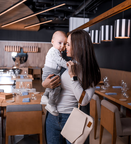 Baby Accessories Handbag – Cappuccino