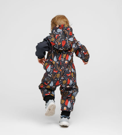 Softshell Onesie for Kids - FOREST