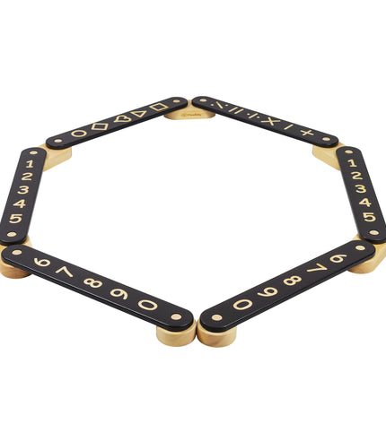Wooden Balance Beam - 6 Elements