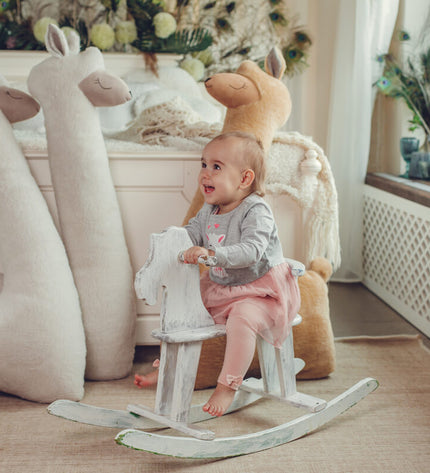 Giant Plush Toy Alpaca - Beige