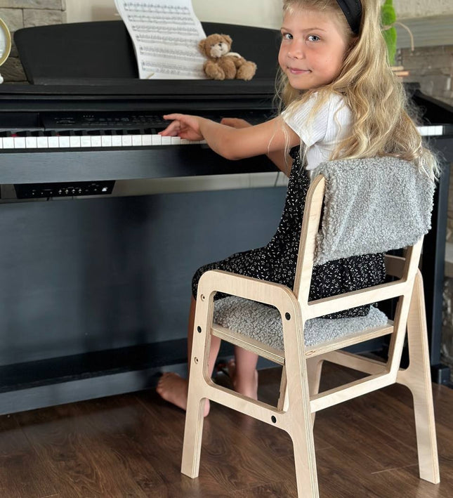 Adjustable Children Chair Luula - Cloud Mouse