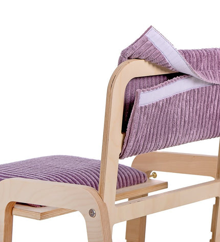 Adjustable Children Montessori Table and Chair Set Julle - Cannon Pink