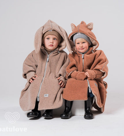 Car Poncho For Kids - Bunny