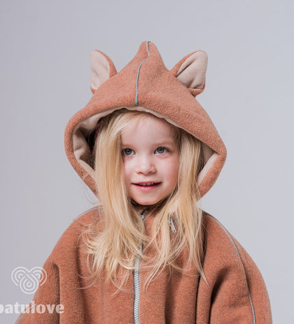 Car Poncho For Kids - Fox