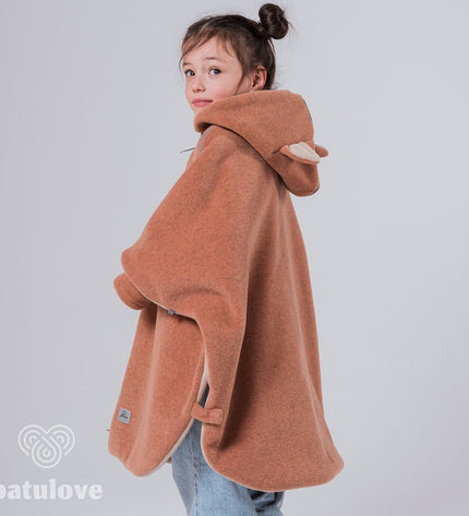 Car Poncho For Kids - Fox