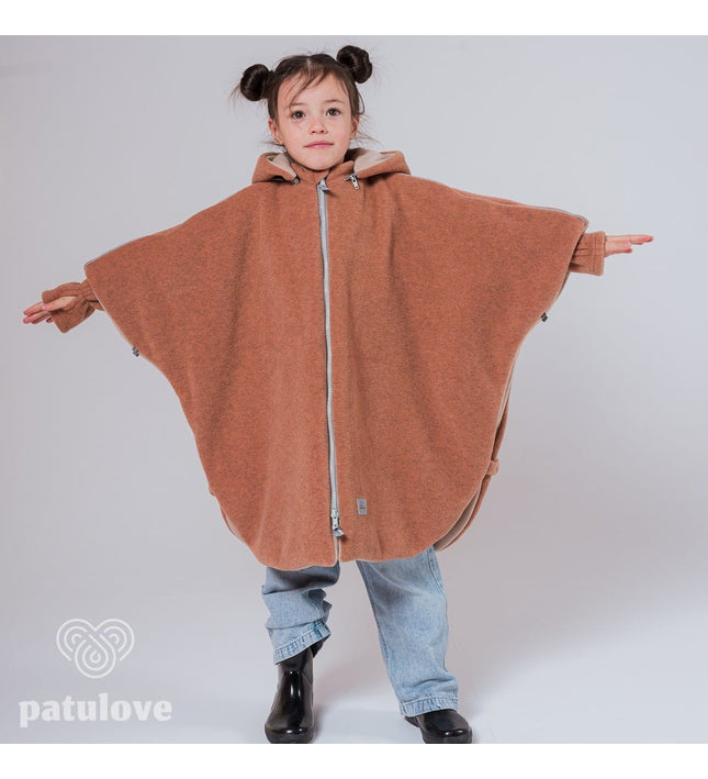 Car Poncho For Kids - Fox