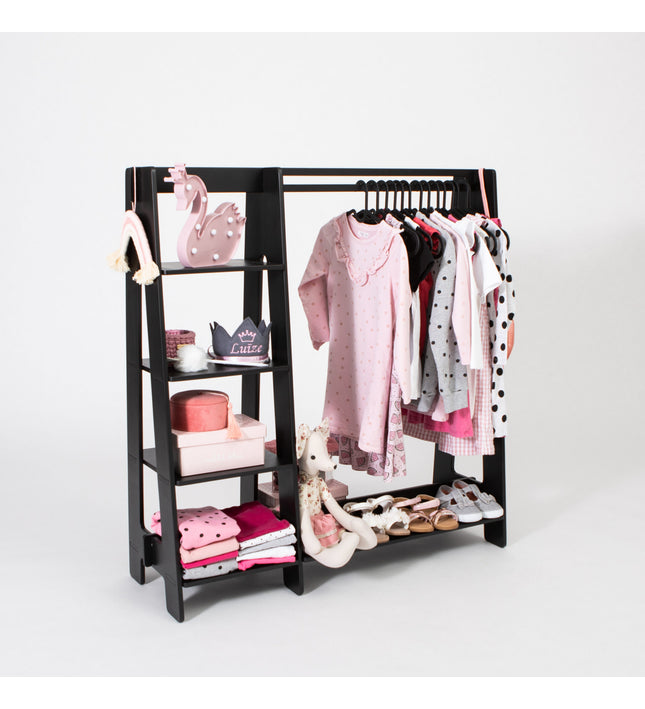 Clothing Rack with Shelves for Toddlers