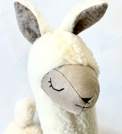 Soft Toy-Pillow Alpaca - Cream