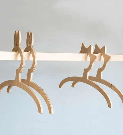 Kids Wooden Clothing Rack