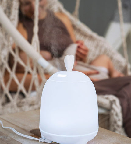 Rabbit Diffuser Lamp - White