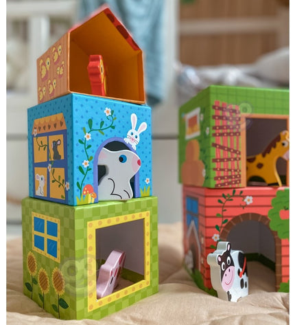 Farm in Boxes Cube Puzzle