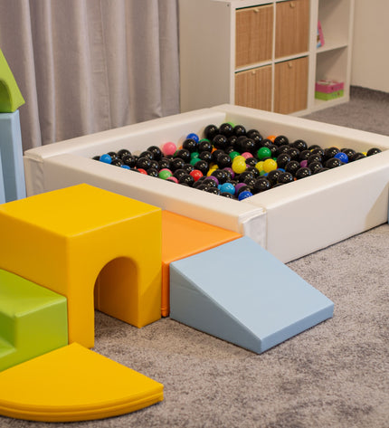 Soft Play 10 Foam Block Set - Light Multicolor Creativity