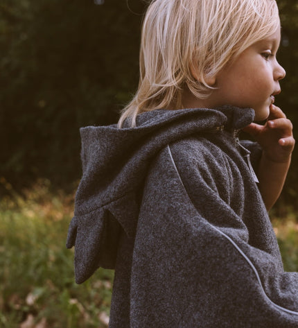 Merino Wool Car Poncho For Kids - Dragon