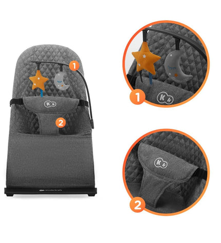 Baby Bouncer MIMI - Grey