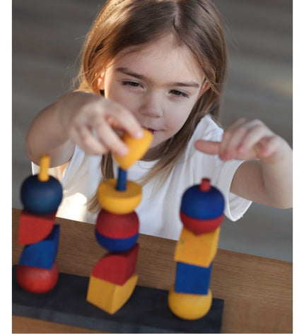 Montessori-inspired Modern Stacking Toy Modern Y