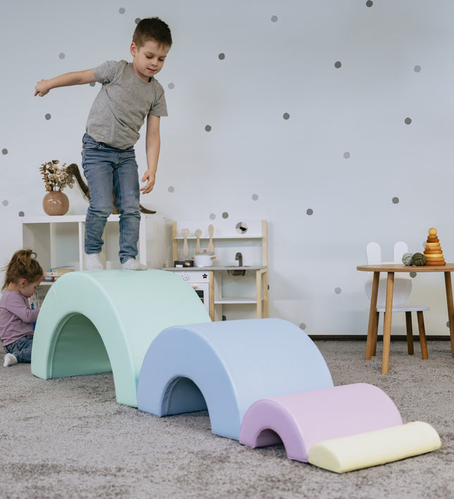 Montessori Soft Play Set - Rainbow