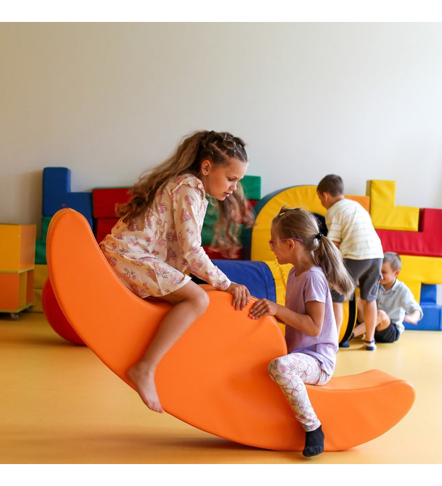 Soft Play Double Rocker Buddy - Orange