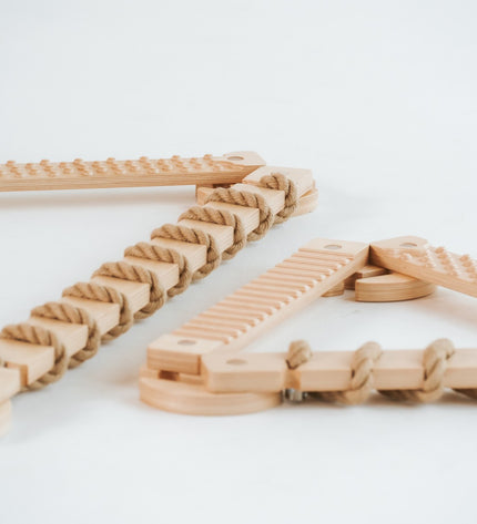 TipiToo® Large Balance Beam 3 Piece Set - Jute Rope