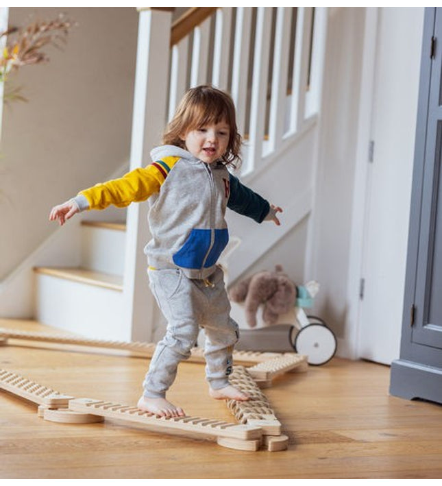 TipiToo® Large Balance Beam 3 Piece Set - Jute Rope