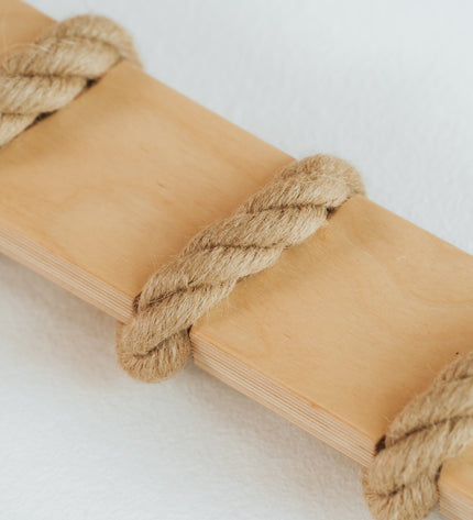 TipiToo® Large Balance Beam 3 Piece Set - Jute Rope